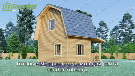 Проект  Площадь: 39, Размер: 4х6