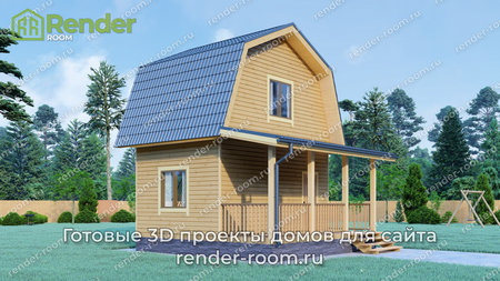 Проект  Площадь: 39, Размер: 4х6