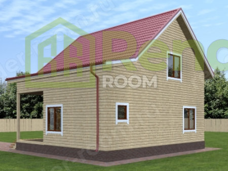 Проект  Площадь: 113, Размер: 8х9