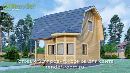 Проект  Площадь: 53, Размер: 7х8