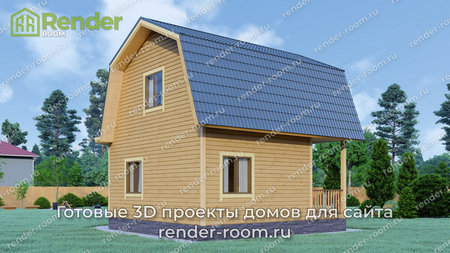 Проект  Площадь: 53, Размер: 7х8