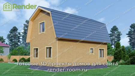 Проект  Площадь: 88, Размер: 6х9