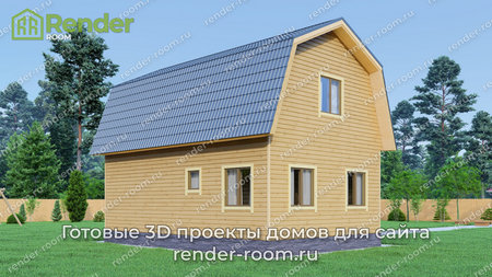 Проект  Площадь: 88, Размер: 6х9