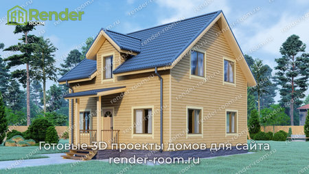 Проект  Площадь: 115, Размер: 8х8