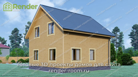 Проект  Площадь: 115, Размер: 8х8