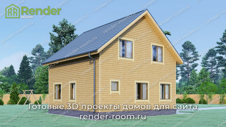 Проект  Площадь: 115, Размер: 8х8