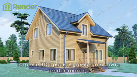 Проект  Площадь: 115, Размер: 8х8