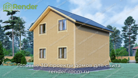 Проект  Площадь: 93, Размер: 7х8