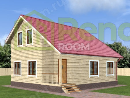 Проект  Площадь: 90, Размер: 8х9