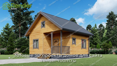 Проект П-80 Площадь: 37,22, Размер: 7х7