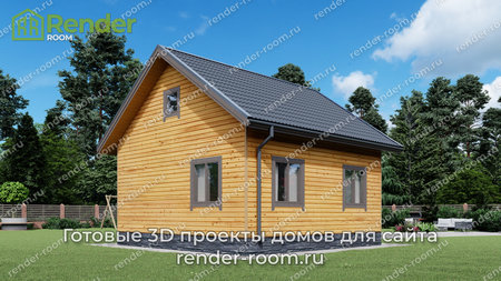 Проект П-80 Площадь: 37,22, Размер: 7х7