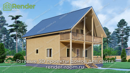 Проект П-801 Площадь: 110, Размер: 8х10