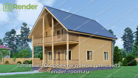 Проект П-801 Площадь: 110, Размер: 8х10