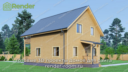 Проект П-801 Площадь: 110, Размер: 8х10