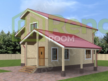 Проект П-807 Площадь: 133, Размер: 8х10