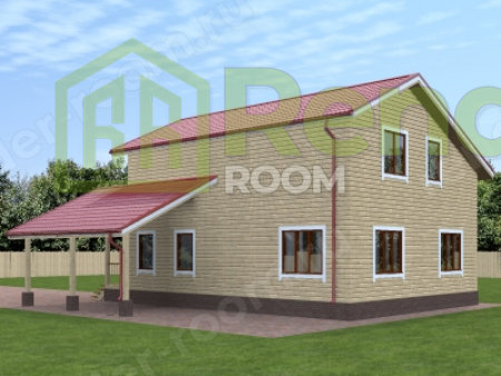 Проект П-807 Площадь: 133, Размер: 8х10