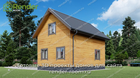 Проект  Площадь: 81,78, Размер: 6х8