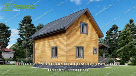 Проект  Площадь: 81,78, Размер: 6х8