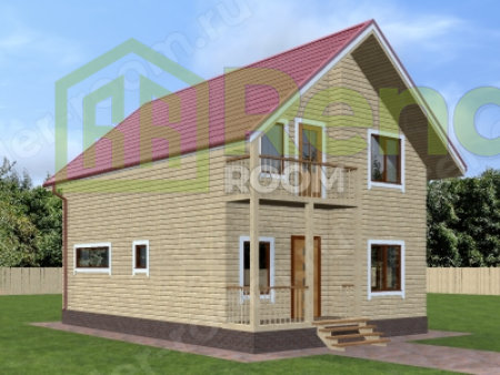 Проект  Площадь: 124, Размер: 7х10