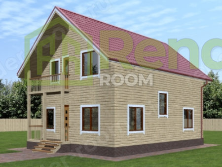 Проект  Площадь: 124, Размер: 7х10