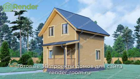 Проект  Площадь: 52, Размер: 6х6