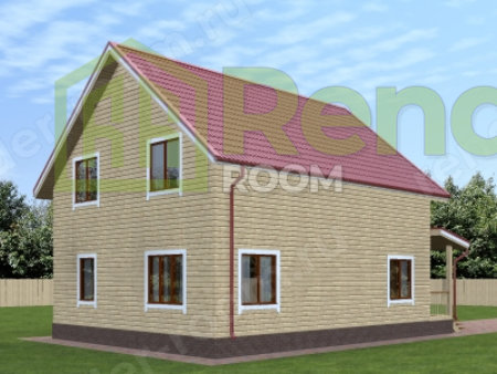 Проект  Площадь: 147, Размер: 8х10