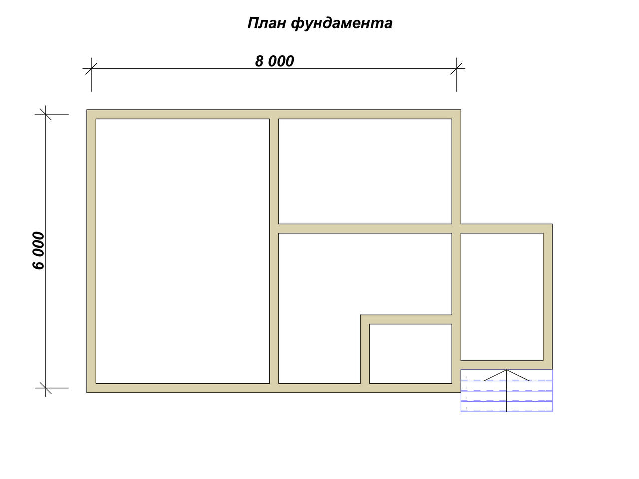 3D Проект П-820 — план 3