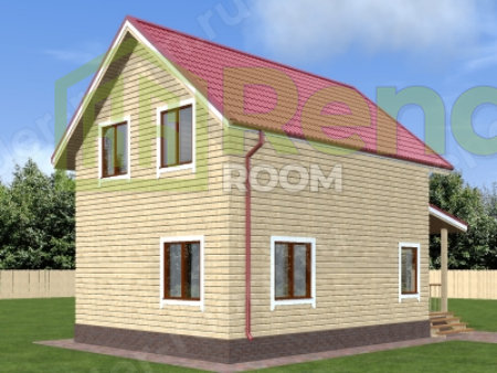 Проект  Площадь: 81, Размер: 6х8