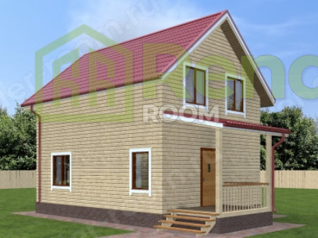 Проект  Площадь: 81, Размер: 6х8