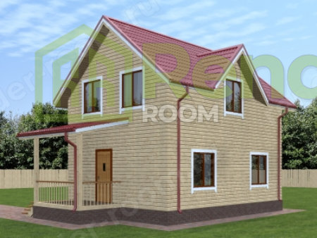 Проект  Площадь: 81, Размер: 6х8