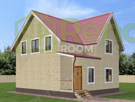 Проект  Площадь: 122, Размер: 8х9