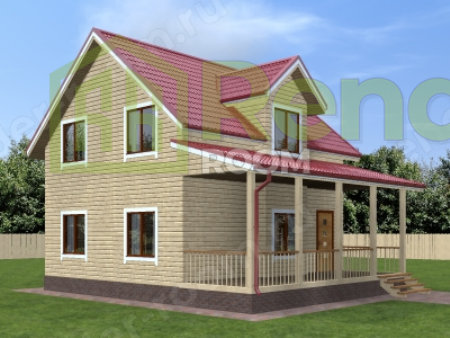 Проект П-827 Площадь: 98, Размер: 8х8