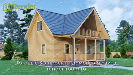 Проект П-828 Площадь: 90, Размер: 6х9