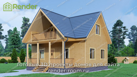 Проект П-828 Площадь: 90, Размер: 6х9