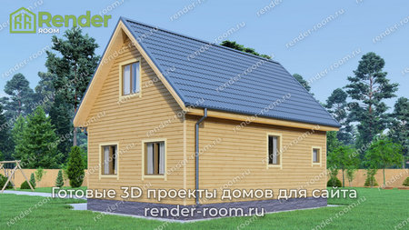 Проект П-828 Площадь: 90, Размер: 6х9