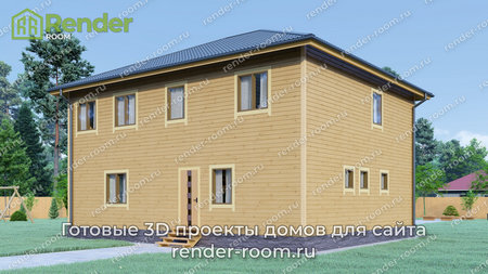 Проект П-831 Площадь: 215, Размер: 10х12