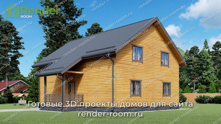 Проект  Площадь: 196, Размер: 9х12