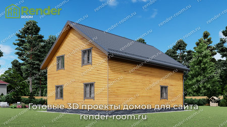 Проект  Площадь: 196, Размер: 9х12