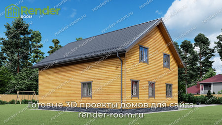 Проект  Площадь: 196, Размер: 9х12