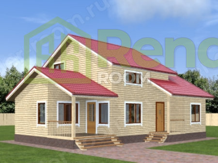 Проект  Площадь: 129, Размер: 9х12