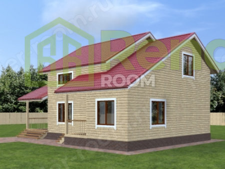 Проект  Площадь: 129, Размер: 9х12