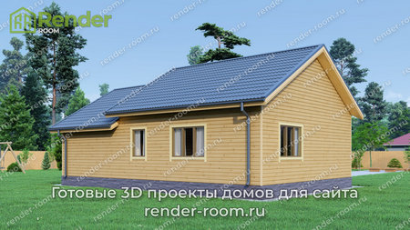 Проект  Площадь: 75, Размер: 8х12