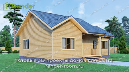 Проект  Площадь: 75, Размер: 8х12