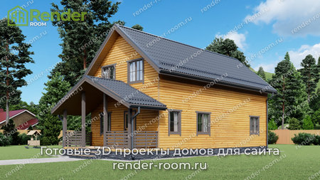 Проект  Площадь: 128, Размер: 6х12