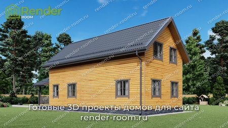 Проект  Площадь: 128, Размер: 6х12