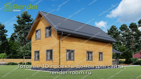 Проект  Площадь: 128, Размер: 6х12