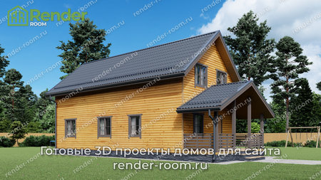 Проект  Площадь: 128, Размер: 6х12