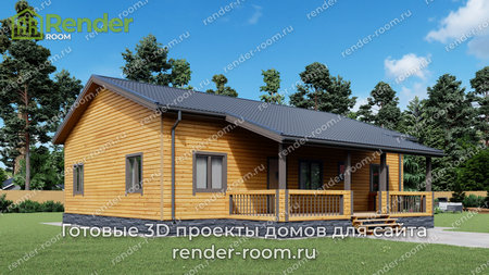 Проект  Площадь: 118,36, Размер: 10х13