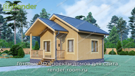 Проект  Площадь: 25, Размер: 5х6