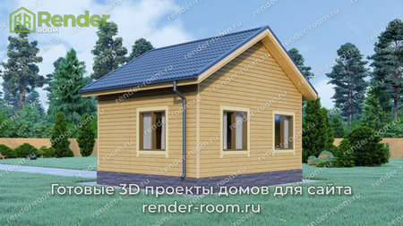 Проект  Площадь: 25, Размер: 5х6